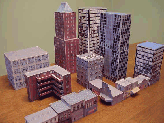 Model Buildings for Your Model Train